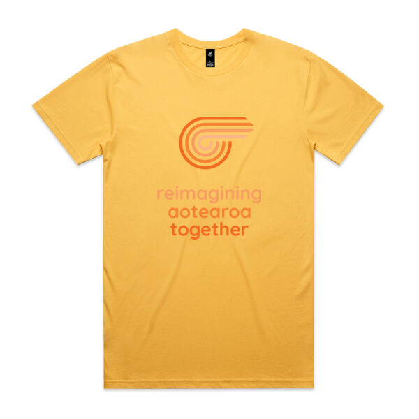 Reimagining Aotearoa Together (Unions Bay of Plenty) - AS Colour Mens Staple T shirt Reimagining Aotearoa Together (Unions Bay of Plenty) - AS Colour Mens Staple T shirt Thumbnail