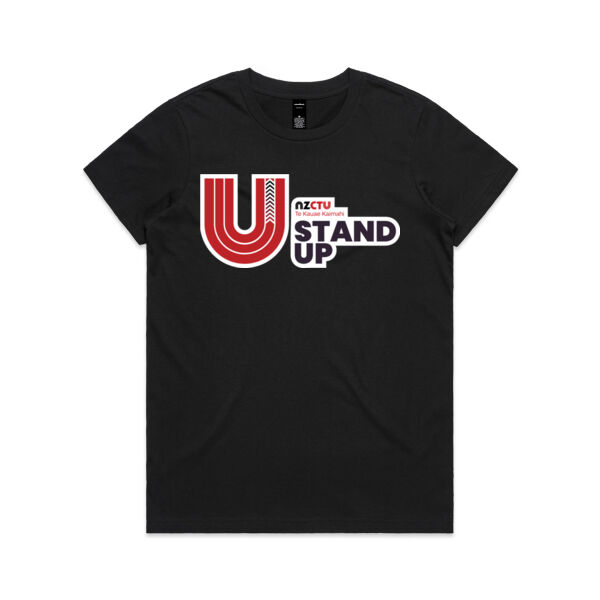 Stand Up - AS Colour Womens Maple Tee Thumbnail