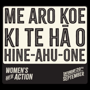 Me aro koe ki te hā Hine-ahu-one - AS Colour Womens Maple Tee Design