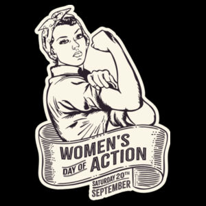 Rosie the Riveter - AS Colour Womens Maple Tee Design