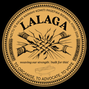 Lagaga - Weaving Our Strength - Built for This! - Cloke Mens Outline Tee Design