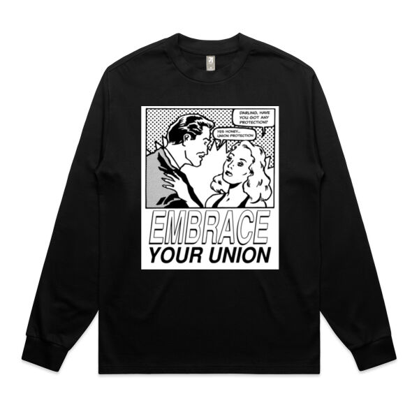 Embrace your union - AS Colour Mens Heavy Long Sleeve Tee Thumbnail