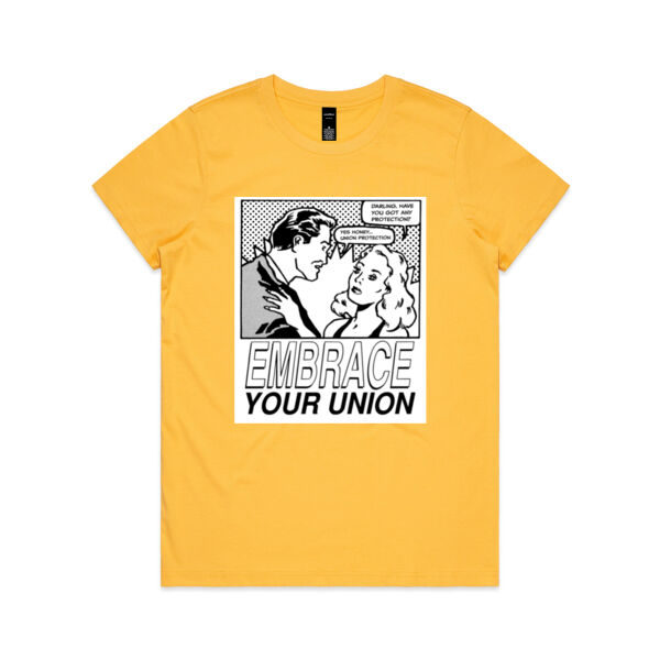 Embrace your union  - AS Colour Womens Maple Tee Thumbnail