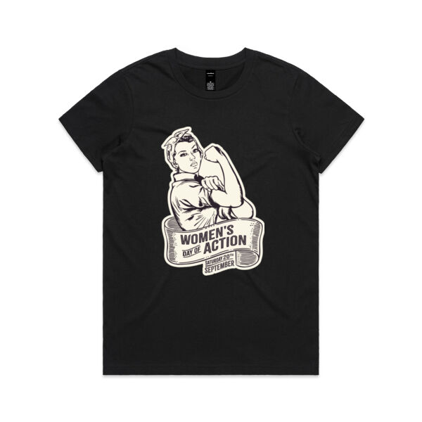 Rosie the Riveter - AS Colour Womens Maple Tee Thumbnail